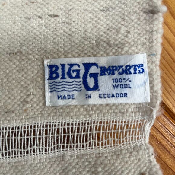 Vintage Ecuadorian Wool Tapestry - Picture 3 of 5